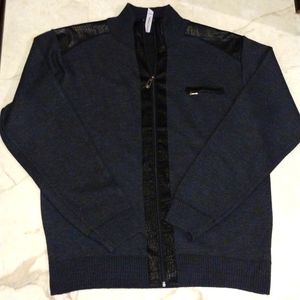 Leonardo Gavino zip front sweater.